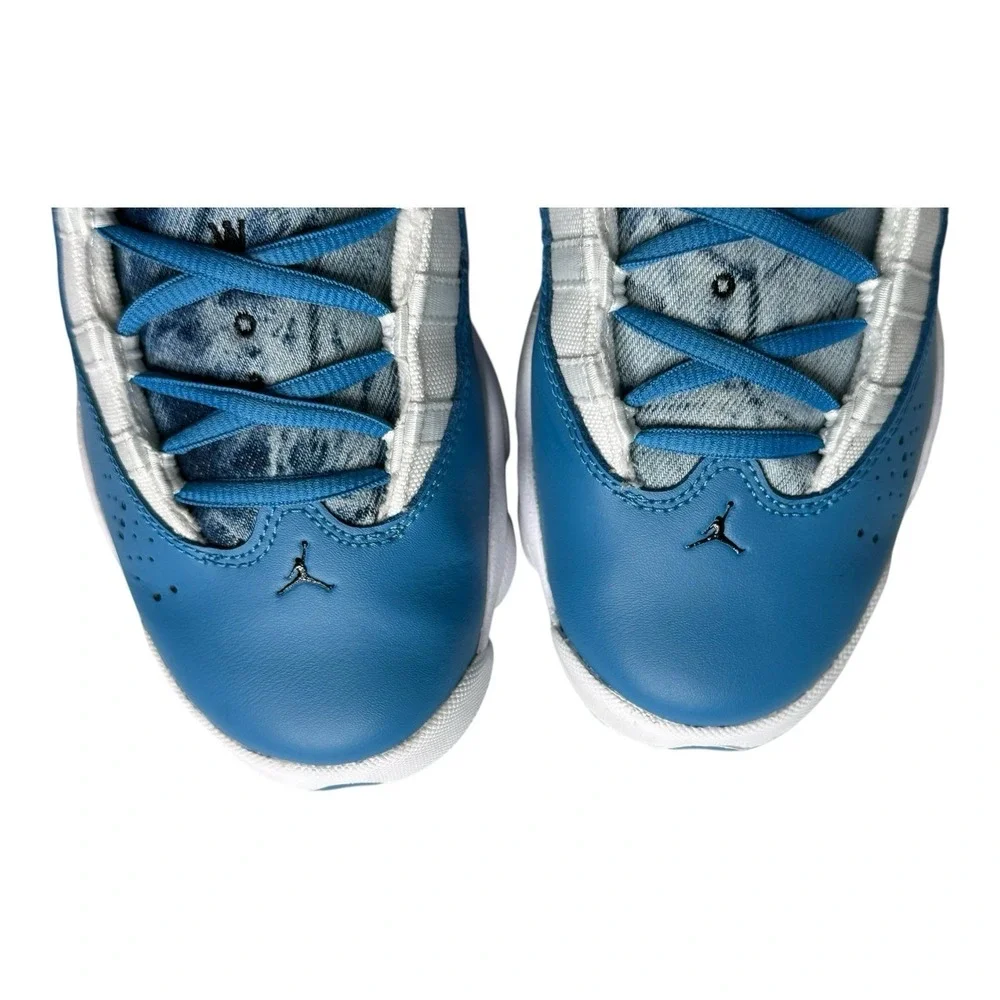 NIKE AIR JORDAN 6 RINGS (GS) WHITE DUTCH BLUE 6.5Y WOMEN 8 DM8956-100